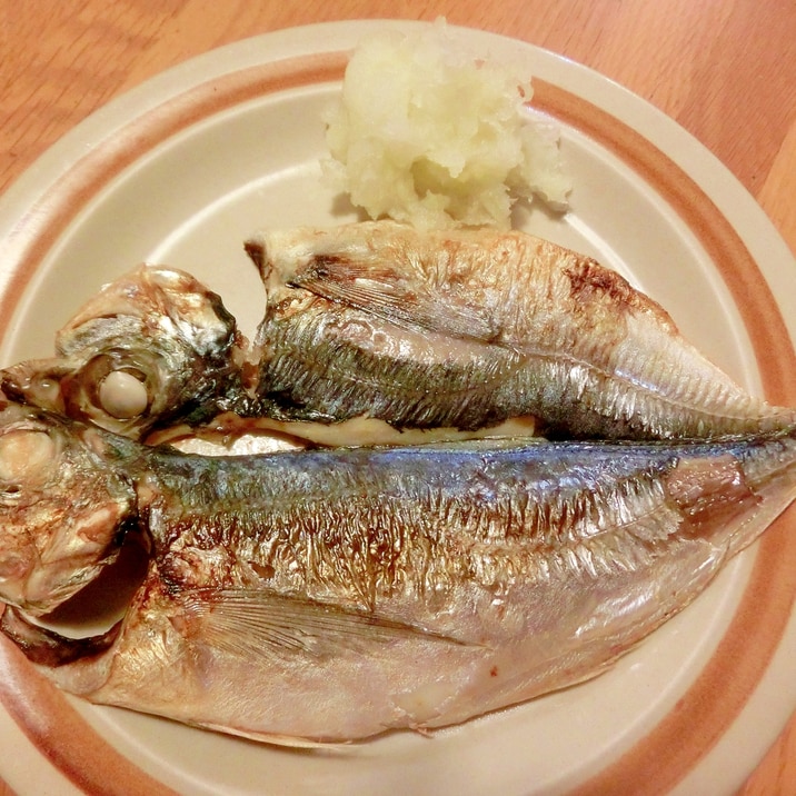 冷凍アジの開き フライパン焼き レシピ 作り方 By オレンジ77 楽天レシピ
